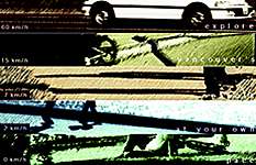 Pace along seawall